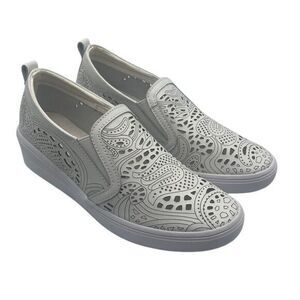 Bernie Mev White Perforated Sneaker Style‎ TW32 Women's Size 36